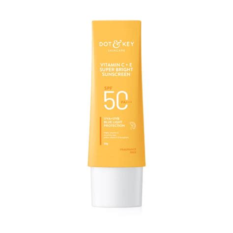 Foxy.in : Buy Dot & Key Sunscreen SPF 50 PA+++ with Vitamin C + E (50g ...