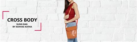 kanvas katha Women's Sling Bag (Navy Blue) (KKAFS002) : Amazon.in ...