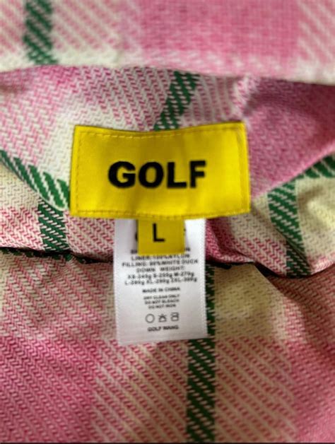 Legit check plaid puffy jacket : r/Golfwang