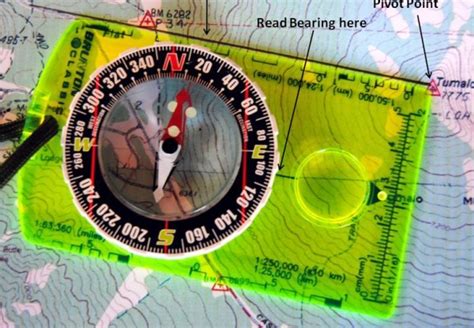 Image result for How to Use a Compass Map