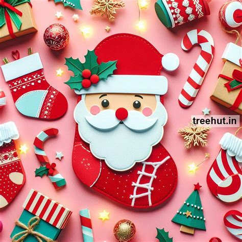 Christmas Socks Paper Craft Ideas, Christmas Decoration Ideas for ...