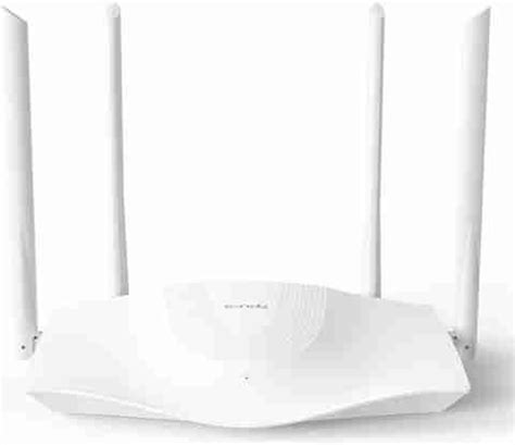 TENDA RX3 AX1800 Mbps Dual Band Gigabit Wi-Fi 6 Smart Wireless Router ...