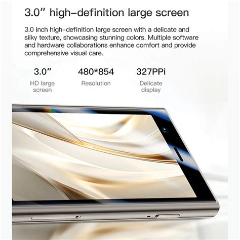 2025 חדש SOYES S24 Pro Max Mini 4G LTE Business Mini סמארטפון 3.0 אינץ ...