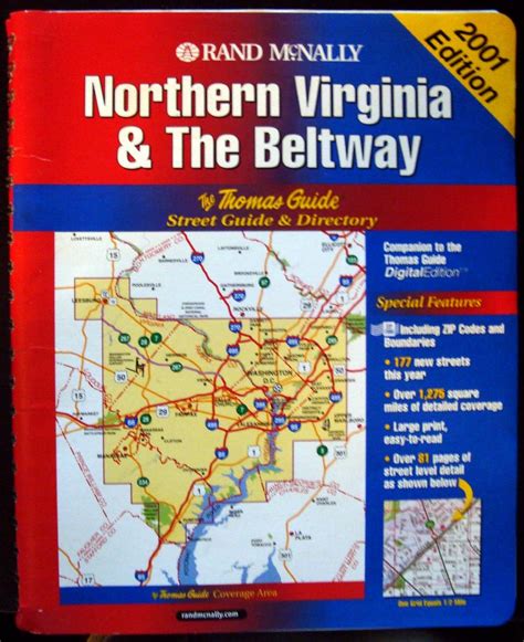 Buy Thomas Guide 2001 Northern Virginia and the Beltway: Street Guide ...