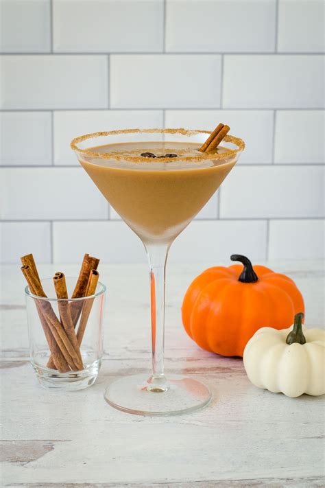 Pumpkin Spice Latte Espresso Martini - Coastal Wandering