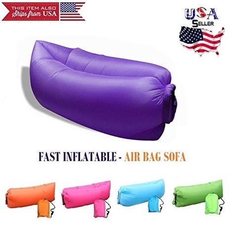 Buy Fast Inflatable Portable Outdoor or Indoor Wind Bed Lounger, Air ...