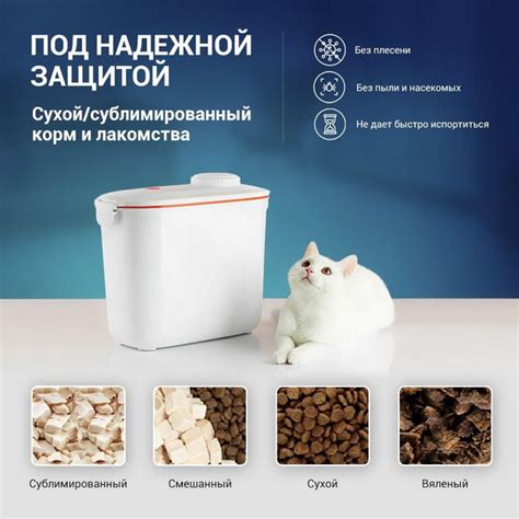 Вакуумный контейнер для хранения корма Vacube - купить с доставкой по ...