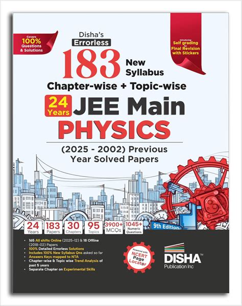 Disha's 183 New Syllabus Chapter-wise & Topic-wise JEE Main Physics (2