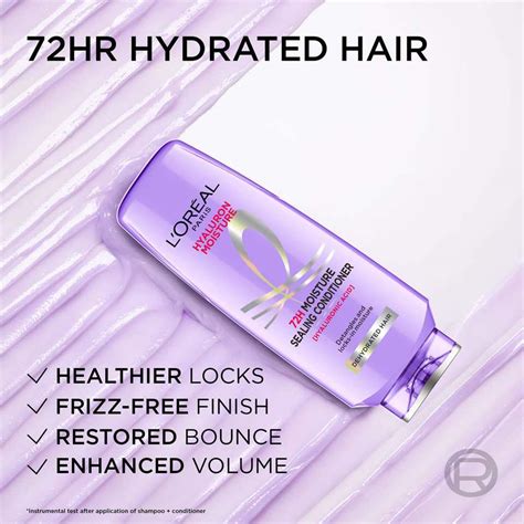 L'Oréal Paris Hyaluron Moisture 72H Moisture Sealing Conditioner| For ...