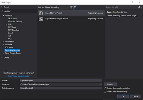 Image result for SQL-based Report Rdlc Visual Studio 2019