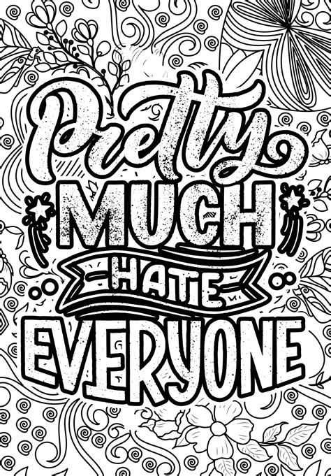 Coloring Pages For Adults Funny