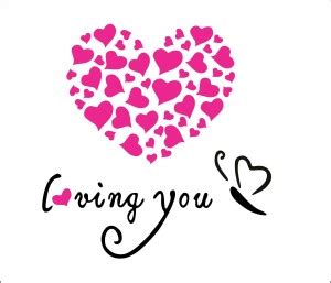 Impression Wall 57 cm Heart Design Wall Sticker ( Cover Area :- 57 X 58 ...