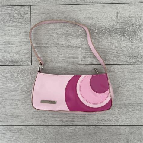Stunning 2000s branded jane Norman pink mini bag -... - Depop
