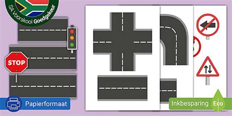Uitdrukbare Pad- en Padtekensstukkies (teacher made)