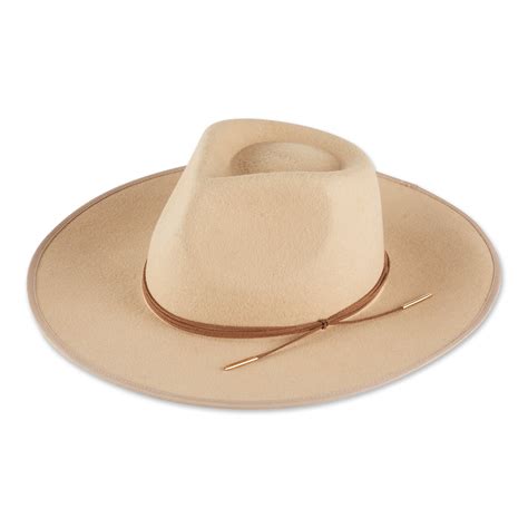 Hadley Wren Faye Wool Panama Hat - Nude - Walmart.com