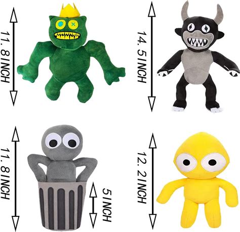 Buy Howstart 9pcs Rainbow Friends Plush Toys, Rainbow Friends Plush ...