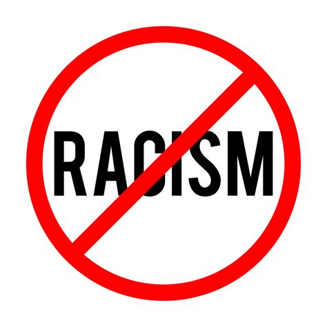 Stop Racial Discrimination Signs