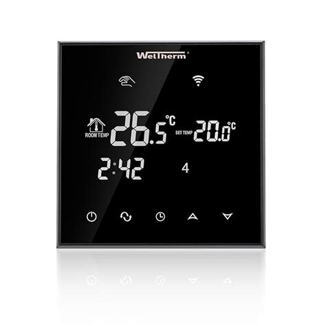 WelTherm Wall Digital Thermostat | WiFi Smart LCD Touchscreen and APP ...
