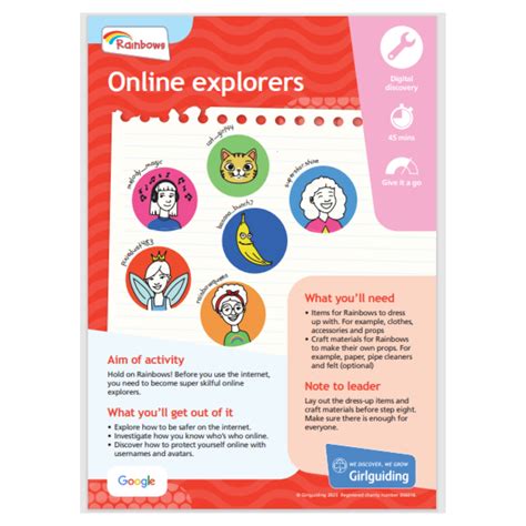 UMA Rainbows-Digital discovery-Online explorers | Official Girlguiding Shop: Buy Direct From ...