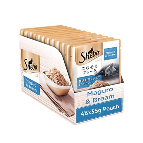 Sheba Maguro & Bream Fish Mix Premium Cat Wet Food – Paw Store