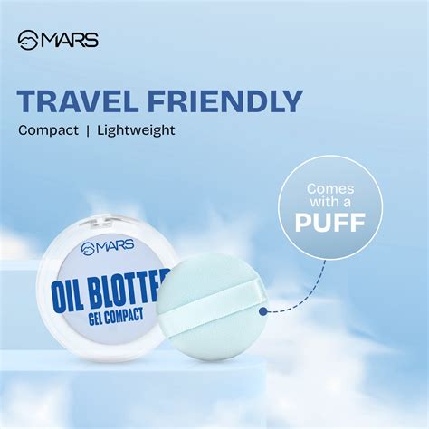 Buy Oil Blotter Gel Compact (5gm) | MARS Cosmetics | MARS Cosmetics
