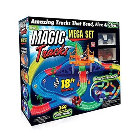 Magic Tracks Mega Set with 18ft Racetrack with 2 India | Ubuy