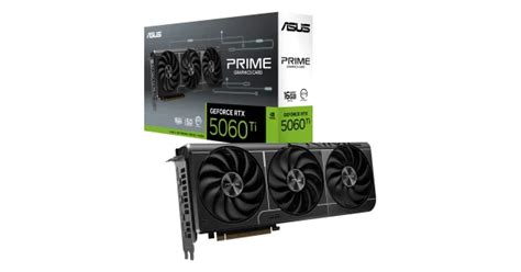 ASUS PRIME GeForce RTX 5060 Ti 16GB GDDR7 GPU