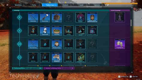 How to get Ancient Technology Points in Palworld | esports.gg