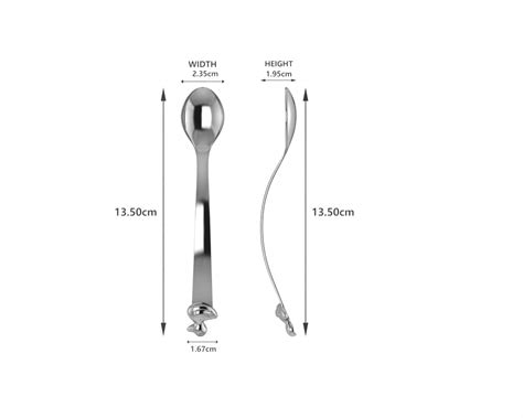 Duck Curved Feeding Spoon-Engraveable