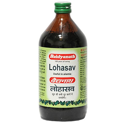 Buy Baidyanath Lohasav Syrup - For Anaemia Online at Best Price of Rs ...