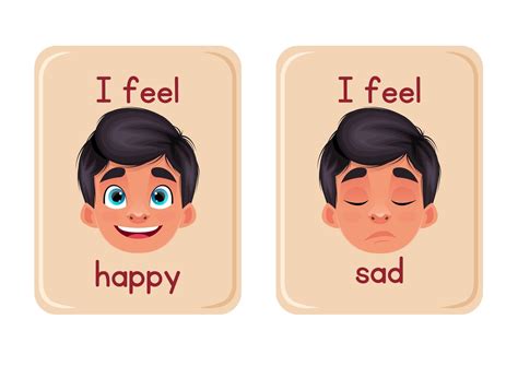 Free Printable Emotion Flash Cards Printable - FREE Printables | John ...