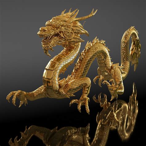Chinese Dragons 3D Models Collection 3D Model $129 - .3ds .c4d .fbx .ma ...