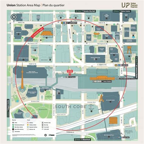 Map Of Downtown Toronto Union Station
