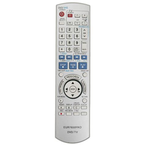 NKF EUR7659YKO Replace Remote for Panasonic DVD DMR-ES15 DMR-ES30V DMR ...