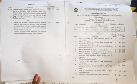 Data science and data analytics qp - Mention a few challenges inBig ...