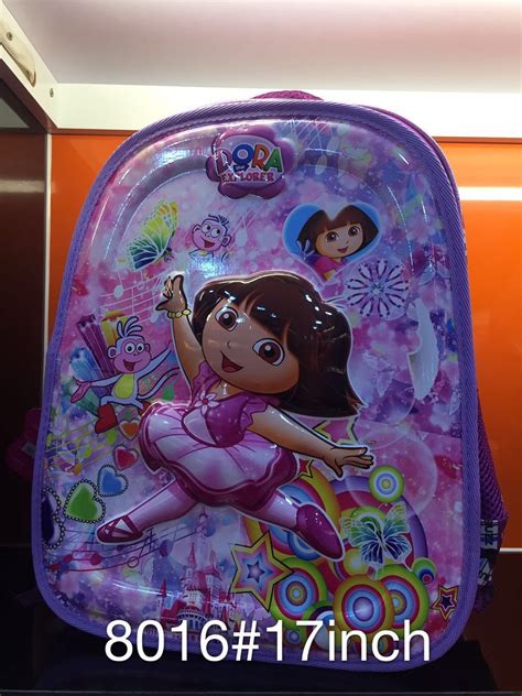 Buy School Bag for Girls,Kids,School bag, pink colour with printed ...