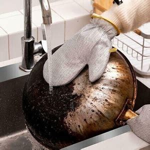 WebDealz Dishwashing Kitchen Steel Wire Heat Resistant Waterproof ...