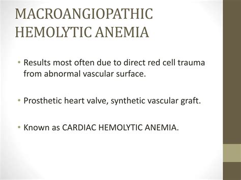 MICROANGIOPATHIC HEMOLYTIC ANEMIA - MAHA.pptx
