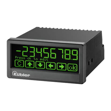 6.573T.010.E02 Kübler | Kübler 6.573T.010.E02 , Process Meter | 179 ...