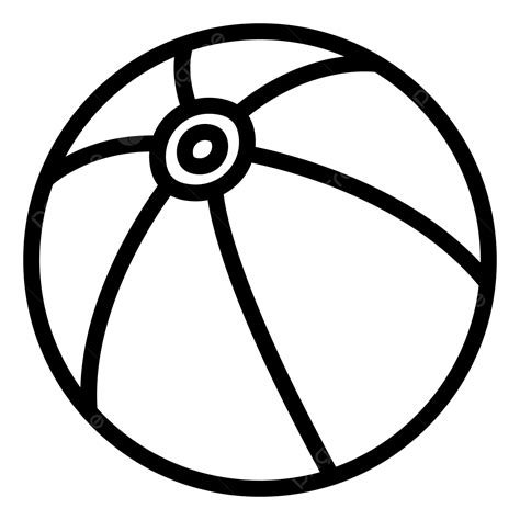 Beach Ball Vector Icon Design Illustration, Beach Drawing, Ball Drawing ...