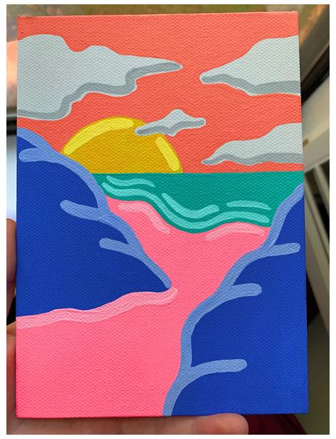 𝕞𝕒𝕕𝕖 𝕓𝕪 𝕒𝕟𝕟𝕒 𝕝𝕖𝕚𝕘𝕙🦋 #cool #painting #ideas #trippy #easy # ...