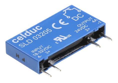 SLD03205 Celduc | Celduc SP-ST-SL Series Solid State Relay, 4 A Load ...