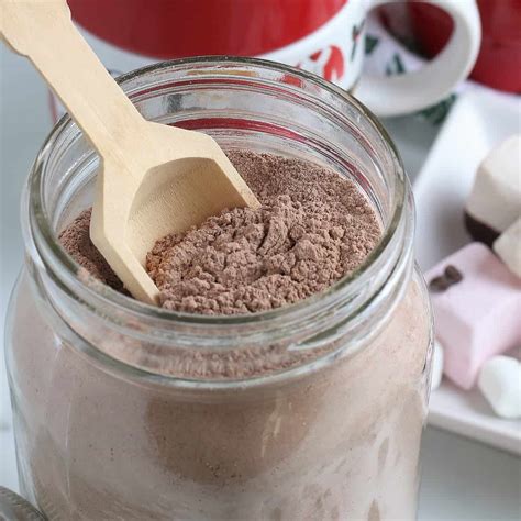 Homemade Hot Chocolate Mix Recipe - (Easy DIY Gift Idea)