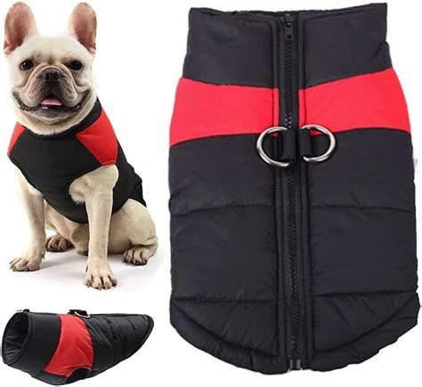 Windproof Dog Winter Jacket Waterproof Dog Coat Warm Dog Vest Cold ...