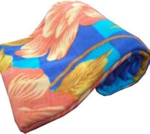 Thakarshi Floral Single AC Blanket for Mild Winter - Buy Thakarshi ...