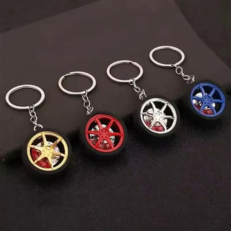 Torque Tag Wheel Keychain