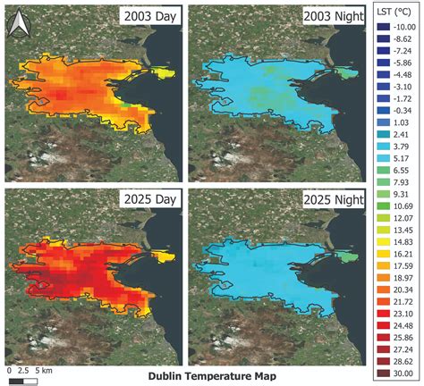 Tracking Urban Heat: How Satellite Data Reveals City Temperature Rise - Mallon