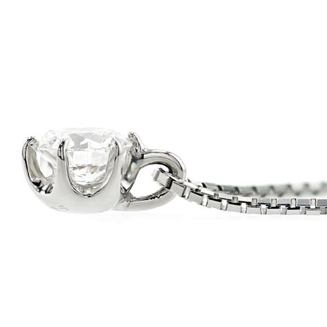 ダイヤモンド ネックレス 0.4ct E VVS1 3EX H&C～EX H&C プラチナ 中央宝石研究所 鑑定書付 【R】｜ダイヤモンド ...