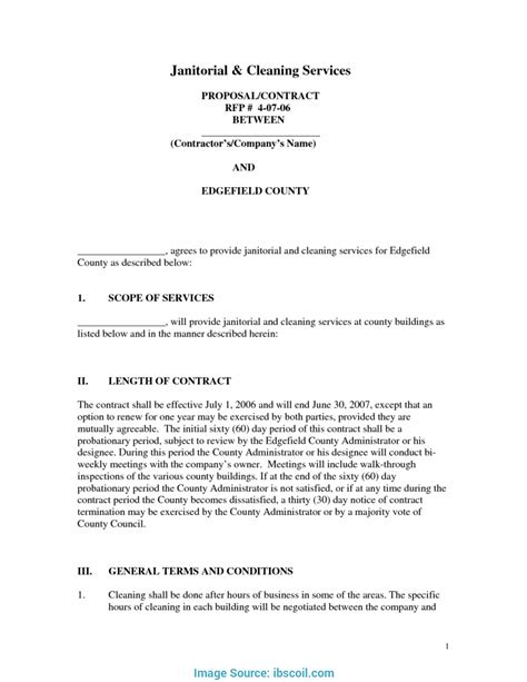 Cleaning Business Plan Template Pdf Free - PDF Template