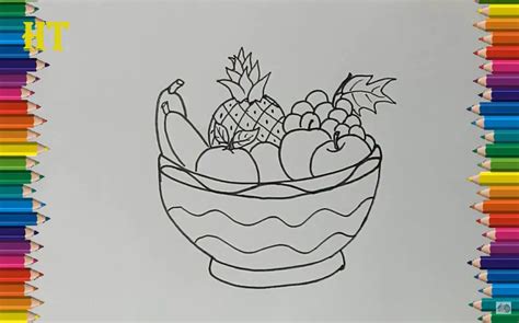 How To Draw A Fruit Bowl: 10 Amazing and Easy Tutorials!